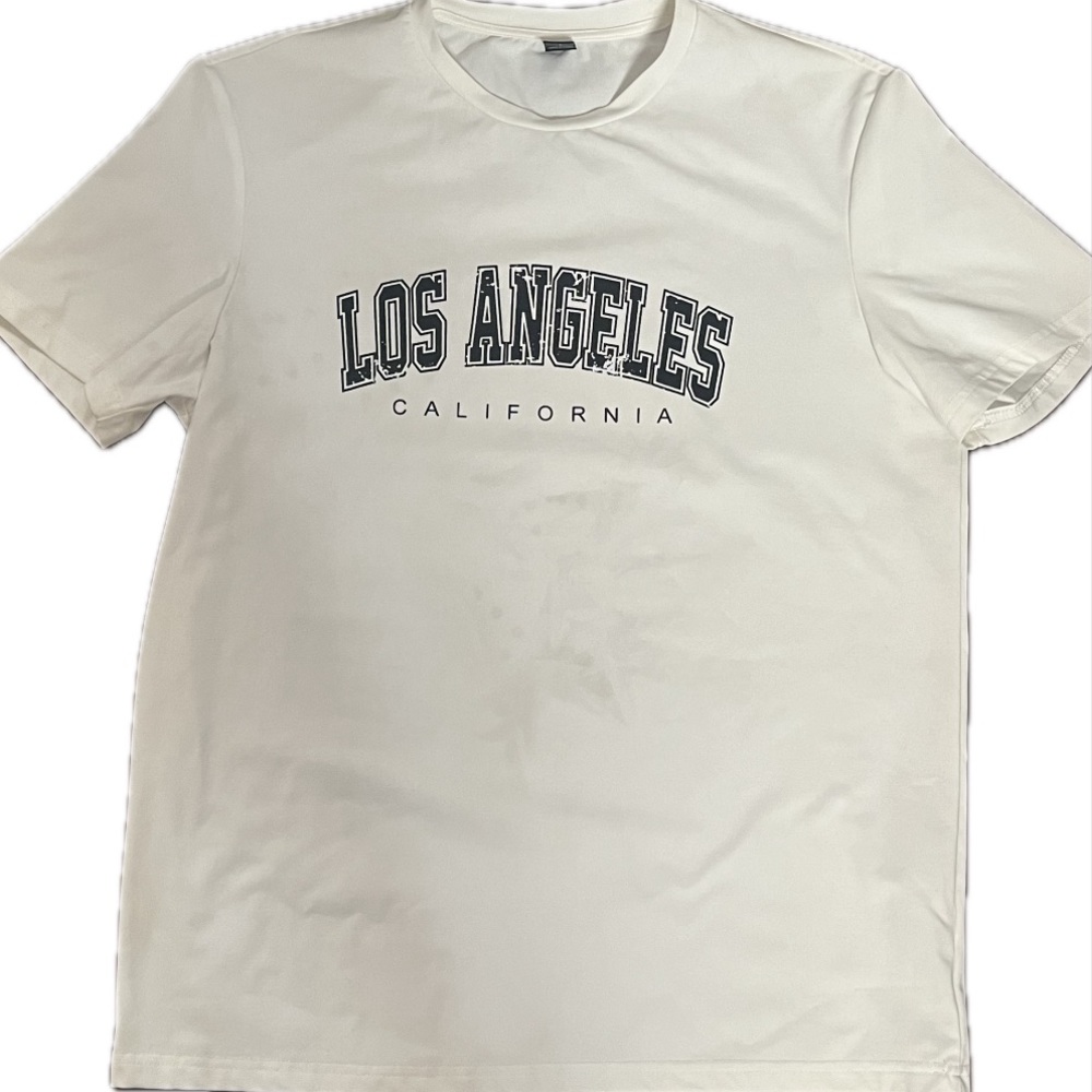 SHEIN “Los Angeles” White Tee size Large Men’s